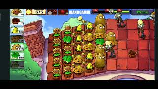 Plants VS Zombies 1 Roof Level 7 #plantsvszombies #juanggaminpvz1 #pvz1