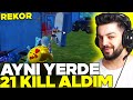 YENİ KILL REKORUM ! İNDİĞİM YERDEN 21 KILL İLE ÇIKTIM - PUBG Mobile