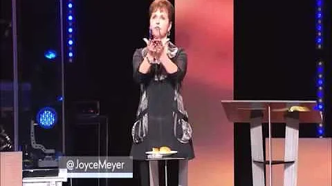 "Take Communion" at home with "Joyce Meyer".