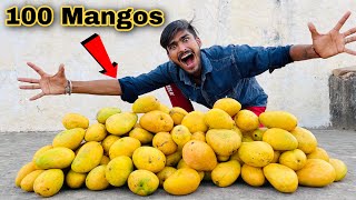 100 आम में से कितना आमरस (ज्यूस) निकलेगा ? - How Much Juice In 100 Mangoes ?- Interesting Result