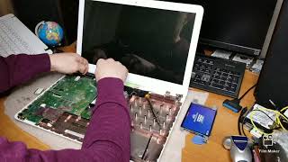 Замена оперативной памяти на ноутбуке Asus 540L. Разборка ноутбука.