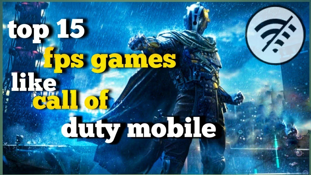 top 15 best offline FPS games like COD mobile under 500mb/high graphics ...