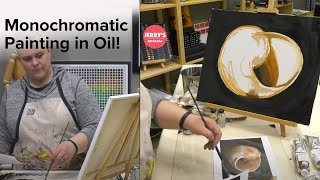 How-To: Oil 101 - Monochromatic Painting, Step-By-Step