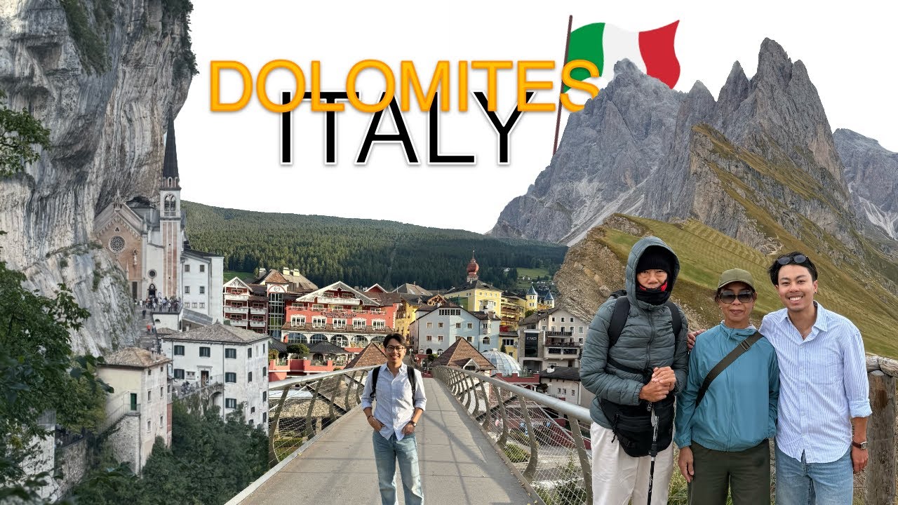 Trio on Tour เที่ยวนี้มีพ่อแม่ Ep.2/8 เริ่มทริปอิตาลีที่ Verona สู่ยอดเขา Seceda ที่ Dolomites