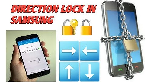 Direction screen lock 🔐| Diffrent type of screen lock 🔐 in samsung| ⚠️ Don