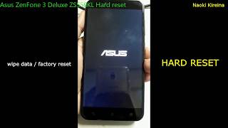 Asus ZenFone 3 Deluxe ZS550KL Hard reset screenshot 1