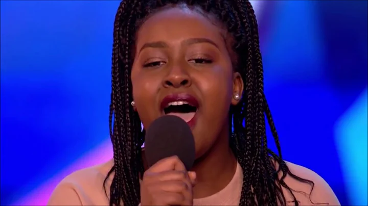 Sarah Ikumu First GOLDEN BUZZER of 2017 | Audition...