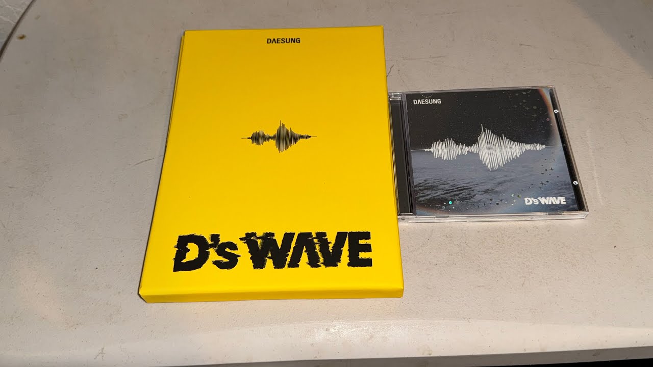 Daesung 1st Mini Album D's Wave Unboxing
