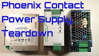 EW0075 - Phoenix Contact DIN Rail Power Supply Teardown