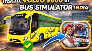 How to Install Volvo 9600 in Bus Simulator India 😱🔥 | 2 Min Easy Trick | BUSSIN Mod Bus |Adyrix screenshot 5