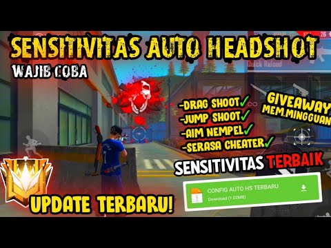 100 Gampang Headshot Sensitivitas Auto Headshot Config