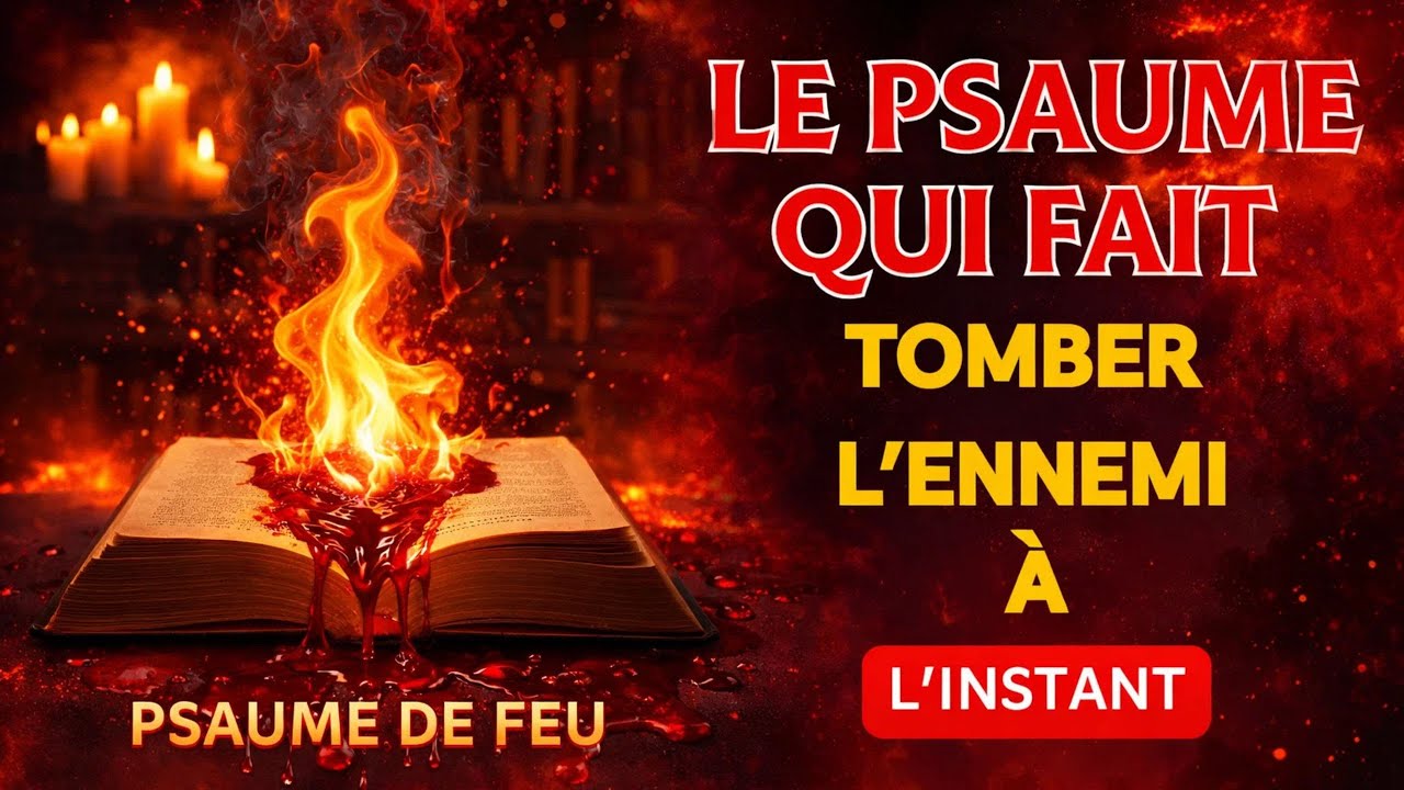 🔴 LE PSAUME OUBLIÉ qui INVOQUE le SANG DE JÉSUS et EXPULSE LES DÉMONS