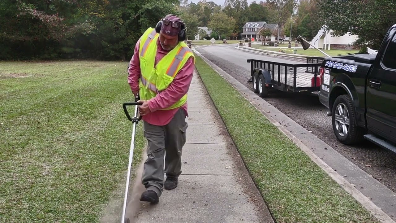 ECHO PE 2620 S X-SERIES STRAIGHT SHAFT EDGER PRODUCT REVIEW IN ACTION