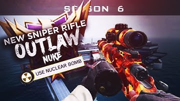 Nuke with the NEW outlaw sniper rifle in cod mobile