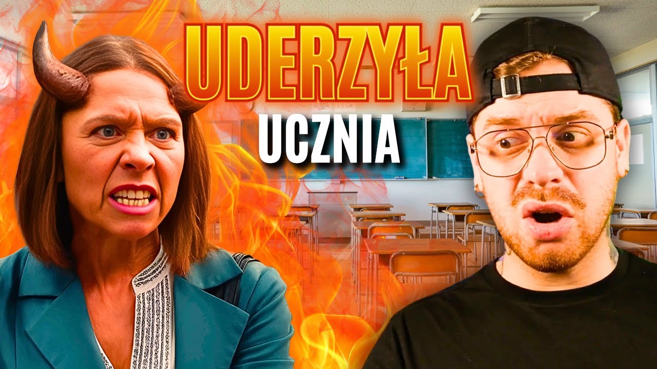 SZKOŁA ale NAUCZYCIELKA BIJE DZIECI 😱