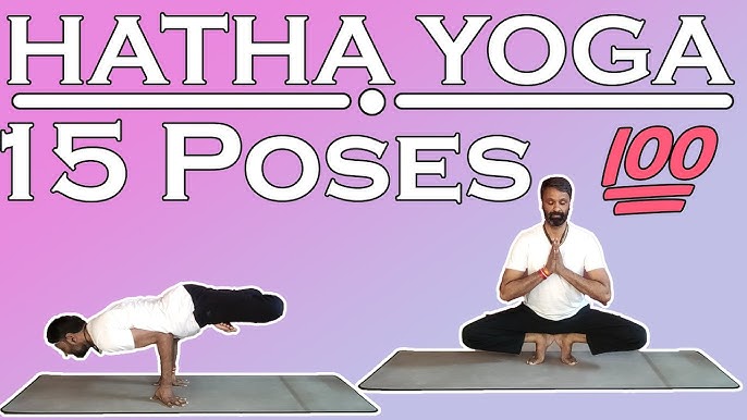84 Asana of Hatha Yoga Sequence with Yoga Pose Alignment by