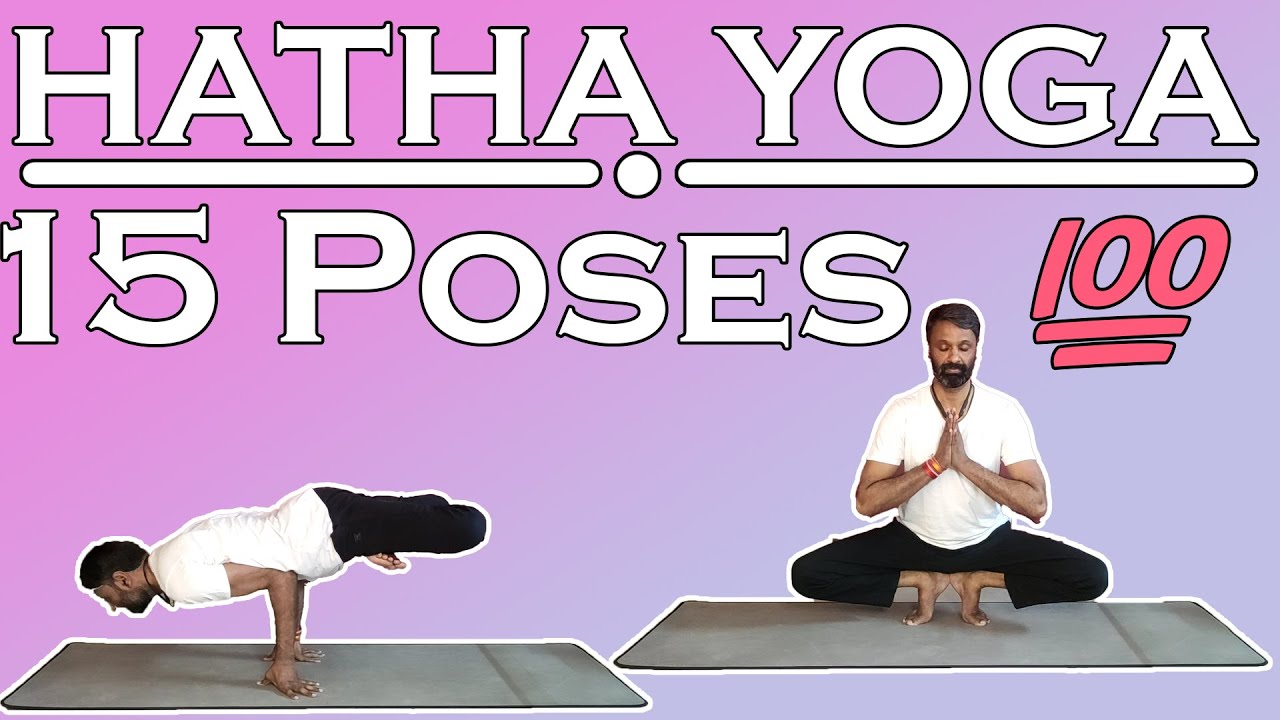 hatha yoga asana postures