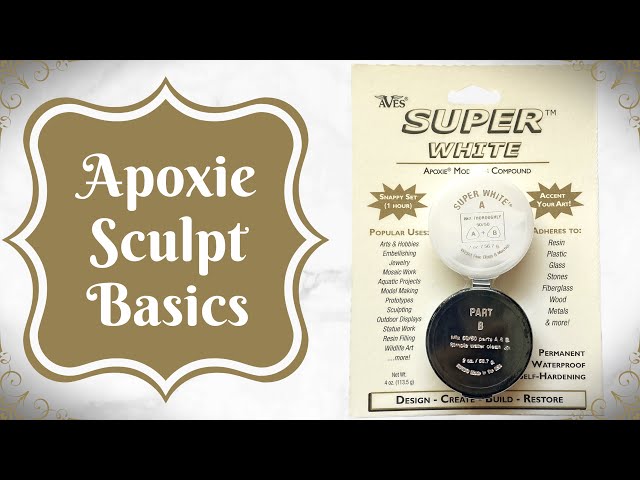 How to Use Apoxie Sculpt Clay-Friday Findings Tutorial