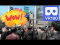 Shibuya Crossing VR180 in Tokyo, Japan Vuze XR