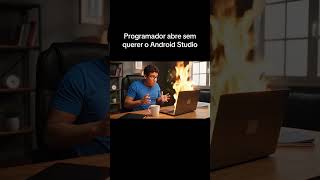 Programador abre sem querer o Android Studio #programação #dev #androidstudio #flutter #programador