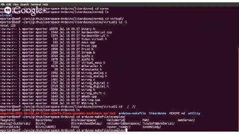 userspace arduino test