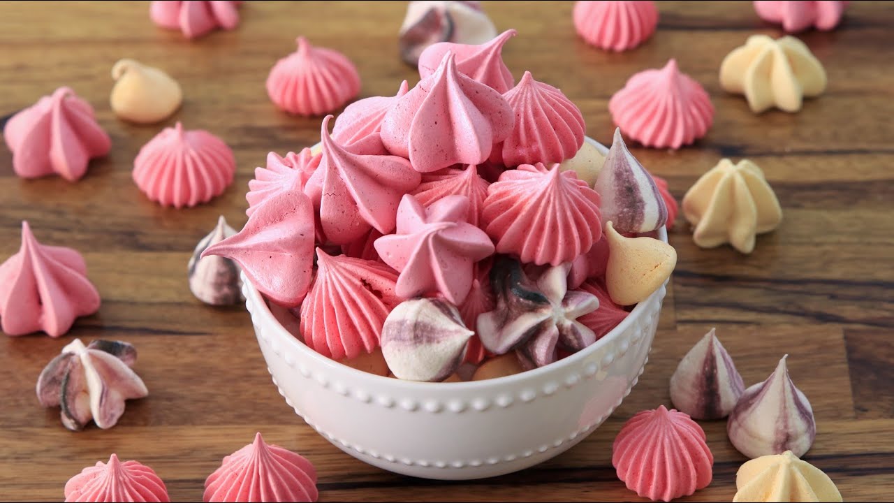 Meringue kisses Recipe  How to Make Meringue Cookies