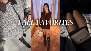 COZY FALL JACKETS • HERMES JUMPING BOOTS • TAMBURINS HAND CREAM • FALL FAVORITES