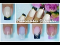 Passo a passo 5 Francesinhas Diferente | French nails | Aline Makelyne