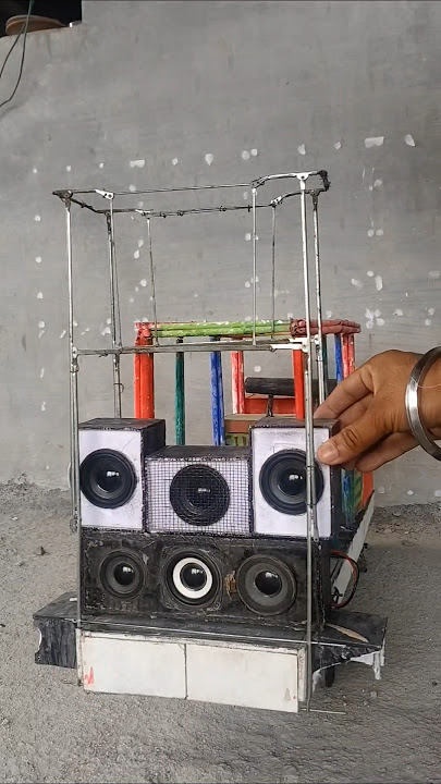 | mini dj sound system high bass load setup | #shorts #trending