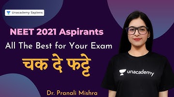 Wish You All The Best NEET 2021 Aspirants | Dr. Pranali Mishra