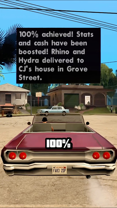 HOW TO 100% COMPLETE GTA SAN ANDREAS! 🎯🏆 #gta #gtasanandeas #gaming