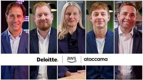 Discover how Deloitte, Ataccama, and AWS build data trust - at scale and across industries