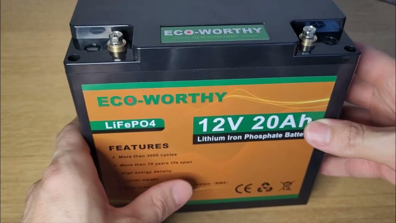 Eco-Worthy 20AH 12V Battery 
