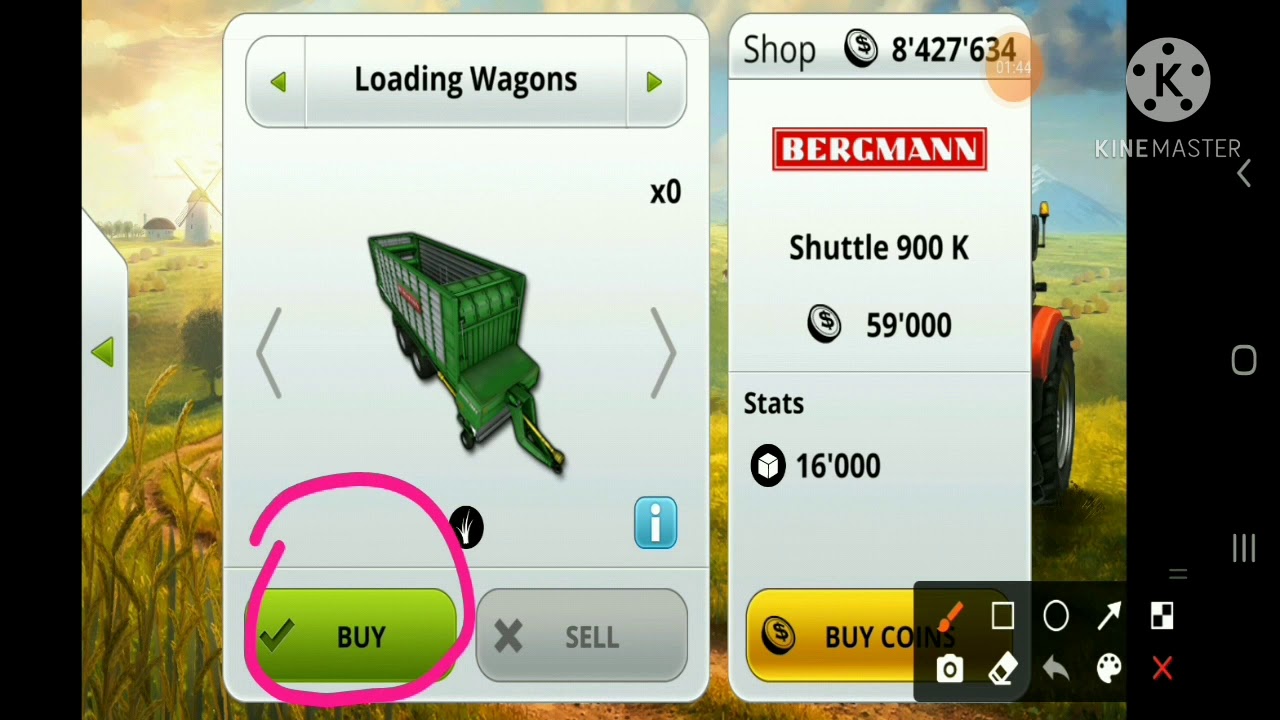 Fs 14 Game play How To Cut Grass