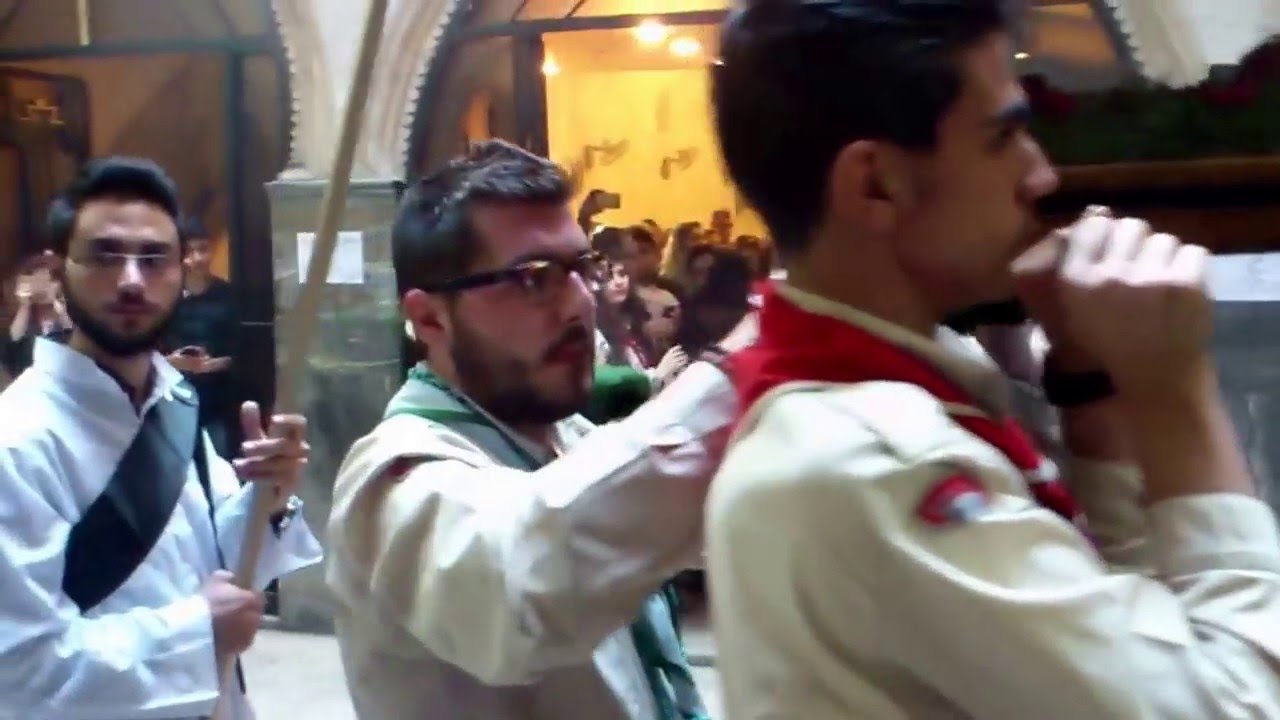 كنيسة مار أفرام السرياني . الجمعة العظيمة من حلب