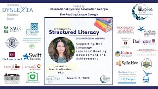 Supporting Dual Language Learners’ Reading Development and Achievement   J. Mancilla-Martinez, Ed.D.