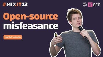 Open-source  misfeasance (Zach Holman) #MiXiT2013