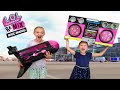 Trinity and Madison Fly Private Jet Searching for the World's Biggest Boom Box!