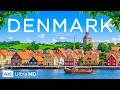 Flying Over Denmark 4K – Peaceful Nordic Landscapes, Seaside Towns & Timeless Danish Beauty