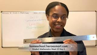 🛠️Grade-2 Mathematics Week 25 Day 5 | Measuring Tools & Equipment 📏  | HeroesMart Academy