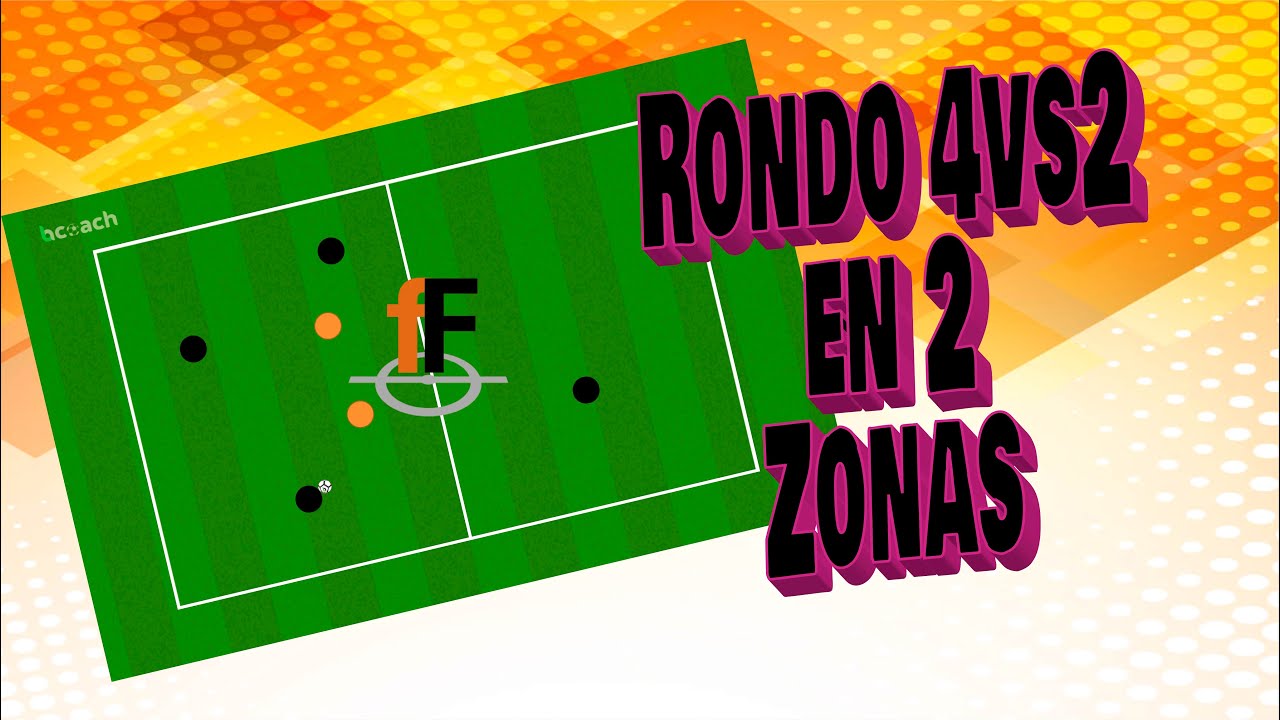 Rondo 4vs2 en 2 zonas - YouTube