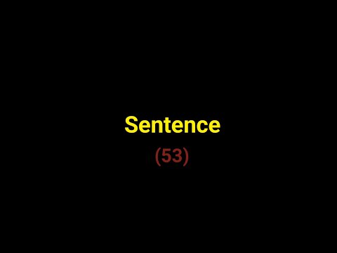 Sentence - 53 தயாராக இருங்கள்