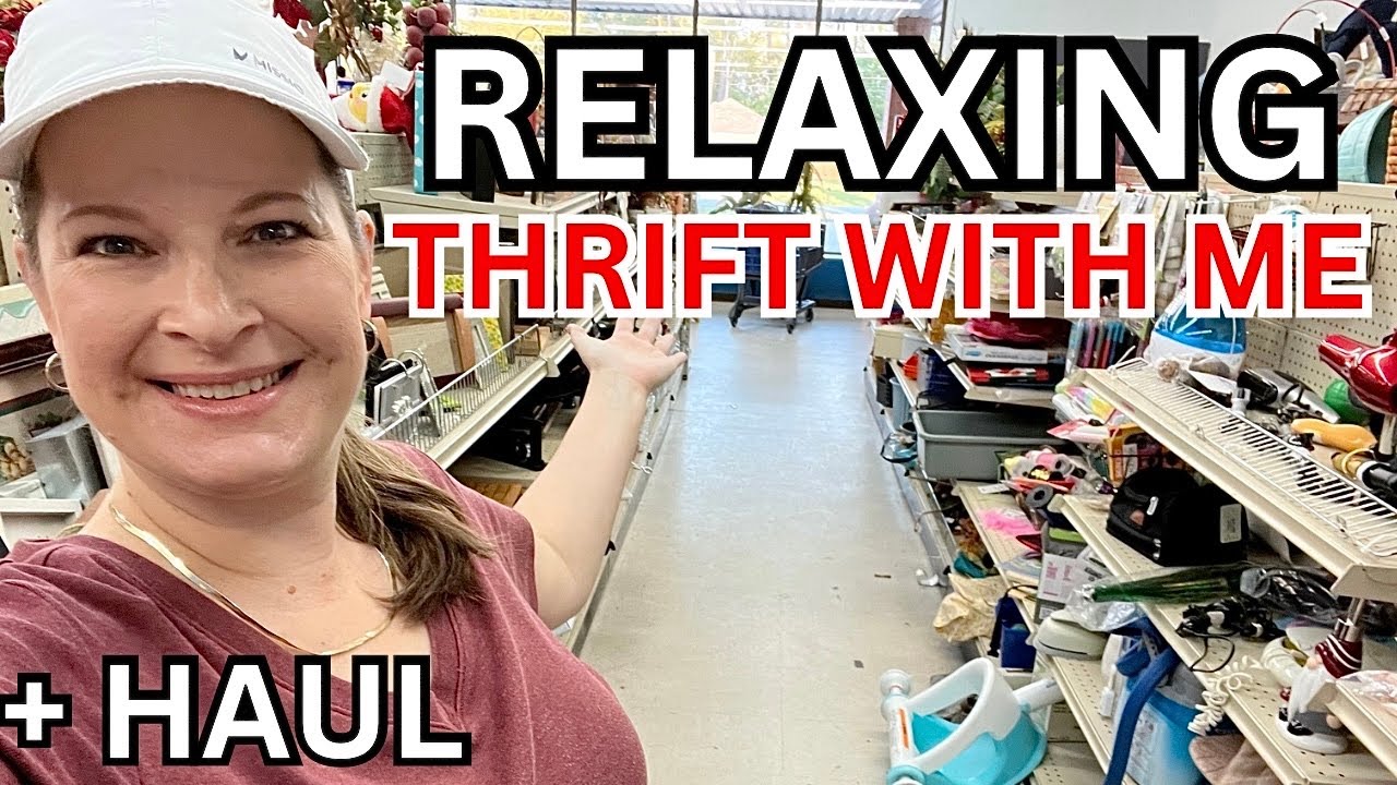 THRIFT SHOPPING IN GOODWILL • THRIFT WITH ME & THRIFT HAUL - YouTube
