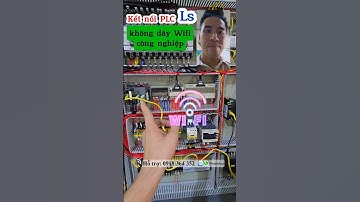 Kết nối không dây Wifi PLC Ls dễ dàng với Wifi 6 công nghiệp #moxavietnam #shorts