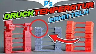 DIE OPTIMALE DRUCKTEMPERATUR FINDEN [Temperatur-Tower]