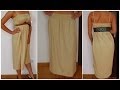 DIY | Jak uszyć długą spódnicę i zrobić z niej sukienkę?