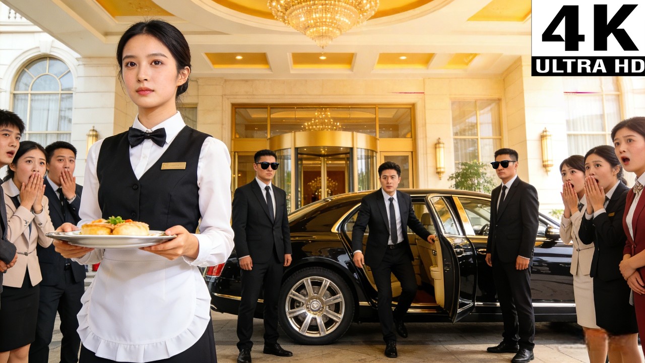 Mãi đến lúc cha chủ tịch xuất hiện, mọi người mới biết cô phục vụ là tiểu thư nhà giàu!