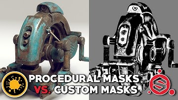 Mari Hard Surface Texturing for Beginners Full Course Part 3: Combine Procedural & Custom Paint