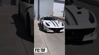 F12 TDF!! 😳🤤😱 #andyfrisella #f12 #crazy #racecar #insane #cars #ferrari #supercars
