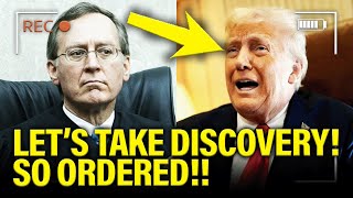 Trump gets CORNERED by Judge who DEMANDS DEPOSITIONS